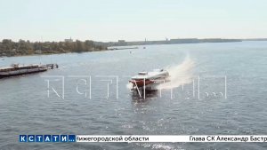 Два новых «Метеора» торжественно спустили на воду в Чкаловском районе
