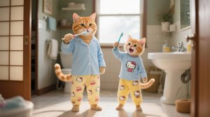 🐱 Самые сладкие времена мамы-кошки вместе с котенком Джинджером 🐾🌸