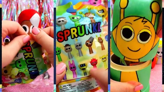 SPRUNKI Incredibox Угадай фазу. Увлекательный обзор распаковки! Пакетики-сюрпризы Sprunki