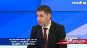 На Ставрополье при капитальном ремонте лифта меняют всё: кабину, направляющие и двигающие механизмы