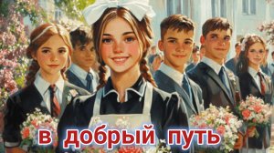 Последний школьный звонок. Самая лучшая музыкальная открытка.