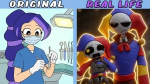 Сын Прототипа плакал в клинике Лили ! 😭🦷 Оригинал против плюшевых игрушек KPop Demon Hunters