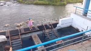 Водные процедуры для глаз и для тела. Санаторий Красноусольск