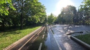 Аллея Мира. Парк Победы, Москва.