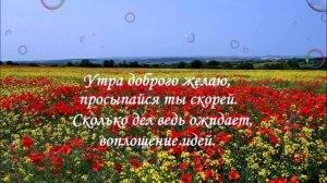ДРУЗЬЯ МОИ !!! С ДОБРЫМ УТРОМ И ХОРОШИМ ДНЕМ !!!