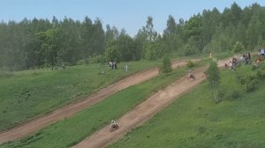 Ездили смотреть отборочные соревнования по мотокроссу.
