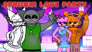 Sprunki Human Retake – Ночной Клуб Любовная Версия 💃❤️ Кастомный Мод