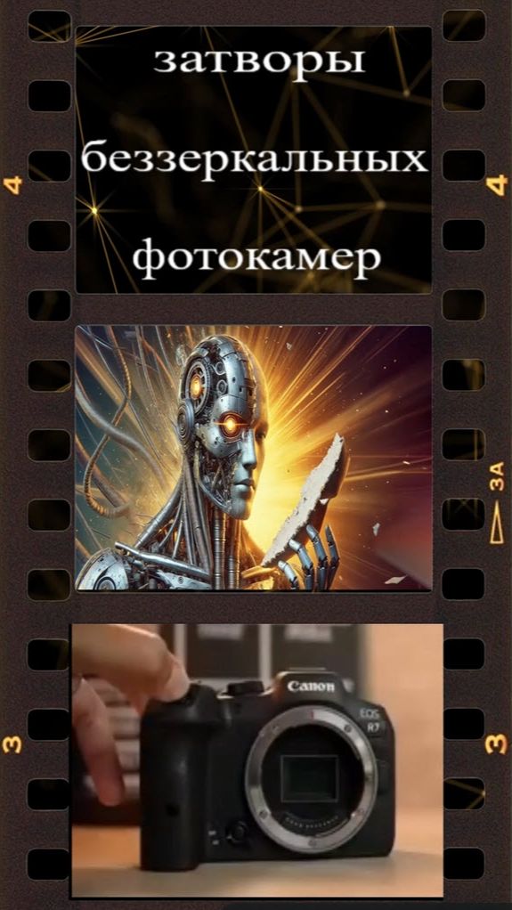 Как шумят затворы в беззеркальных фотокамерах? смотреть онлайн