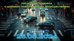 Последняя подборка ДТП 25.05.2026