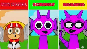 Incredibox - Sprunki: Щенячий Патруль Специальная Версия Vs Scrunkly Vs Scrunkly Revamped