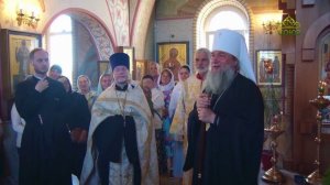 Митрополит Екатеринбургский и Верхотурский Евгений на минувшей неделе посетил два храма