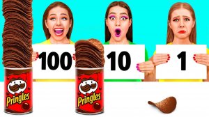 100 Слоев Еды Челлендж # Потрясающие Кухонные Лайфхаки от 4Teen Challenge