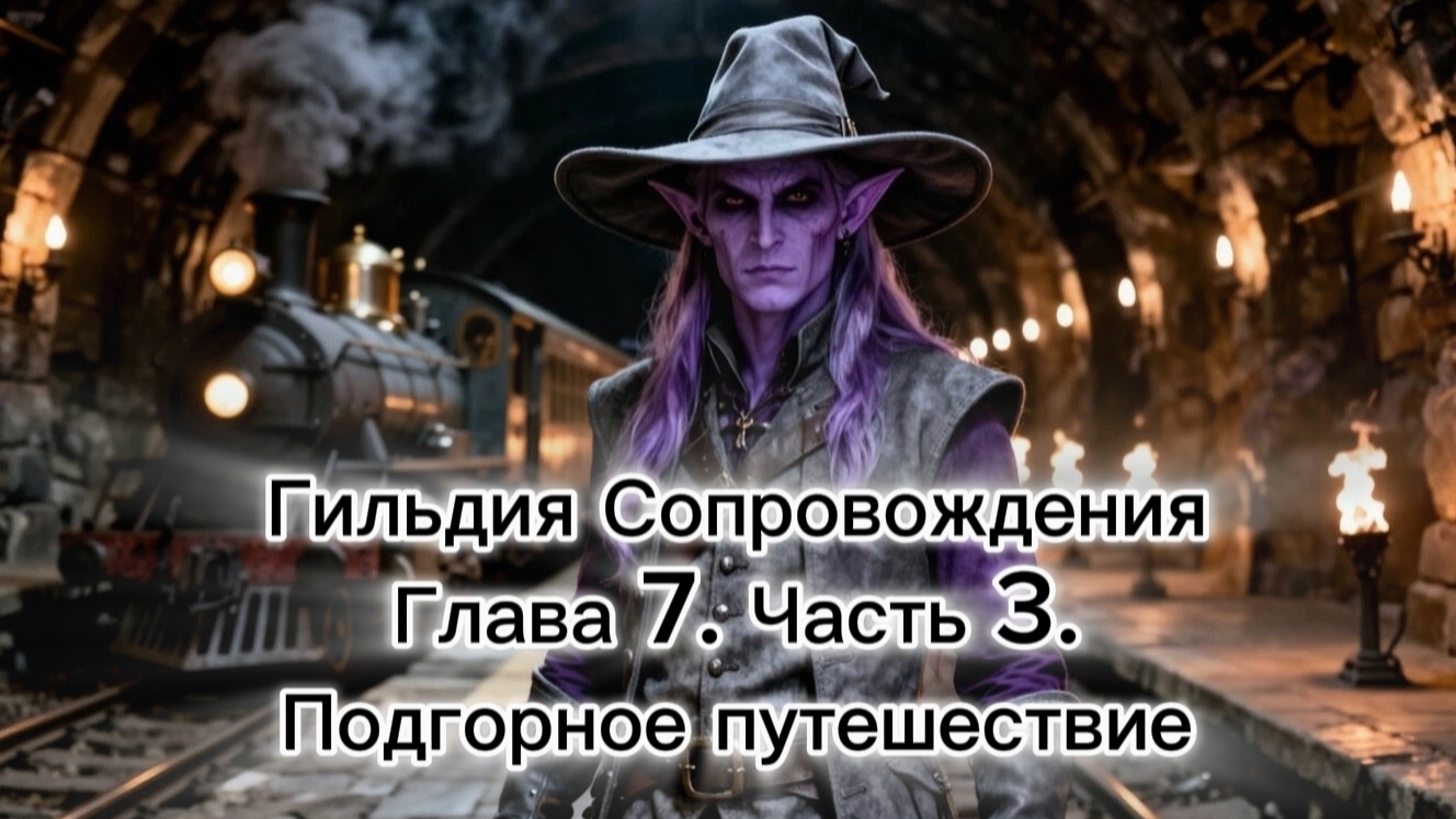 Гильдия Сопровождения. Глава 7. Часть 3. Подгорное путешествие.