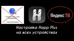 Настройка Happ Plus маршрутизация, установка happ на яндекс тв, лучшая подписка на впн
