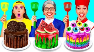 Кулинарный Челлендж# Я против Бабушки # Удивительные Кухонные Рецепты