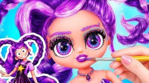 Лили Лавбрейдс, Руми и Лали! Преображение в бриллиантовом стиле! K-Pop Demon Hunters DIY