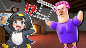 Я убегаю от ворчливой бабушки! в роли пингвина ГУГУГАГИ! 😱 (Roblox Obby)