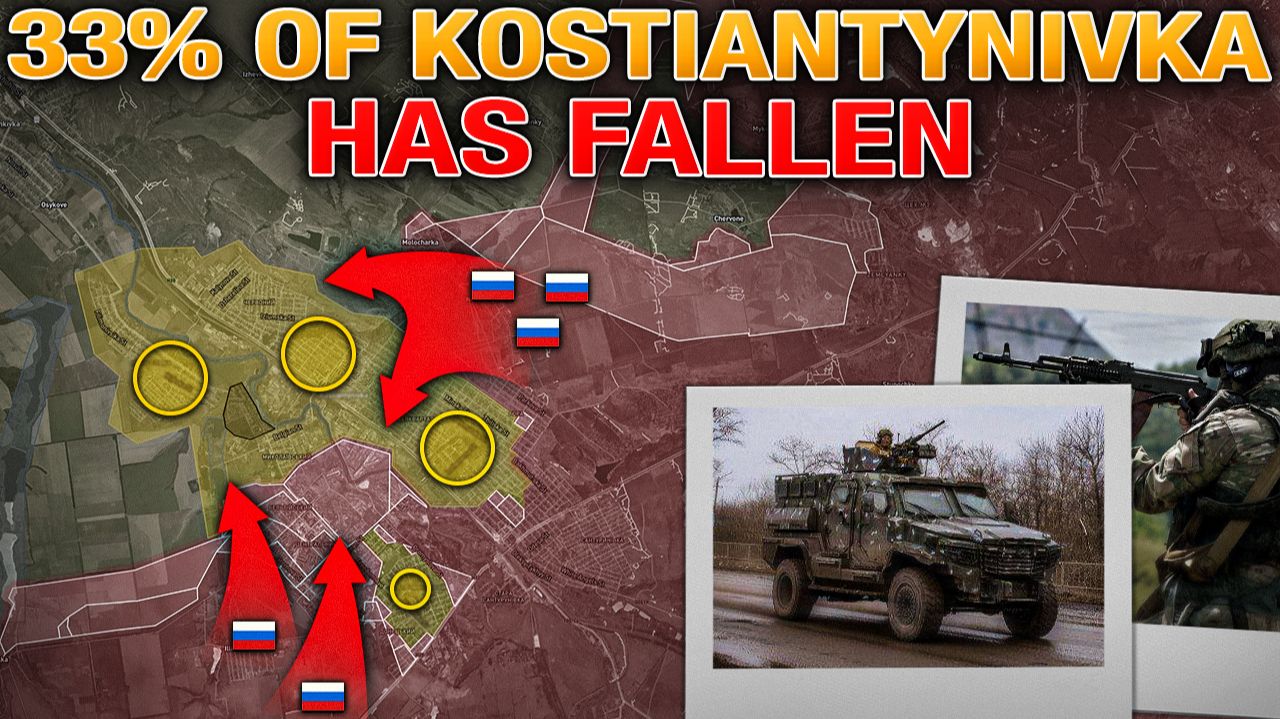 33% OF KOSTIANTYNIVKA & DOBROPASOVE HAVE FALLEN🔥2 ORISHNIK Strikes⚡ Military Summary 2026.05.25 смотреть онлайн