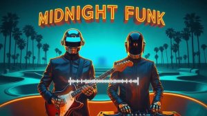 🎧 Daft Punk Inspired Midnight Funk – California Neon Groove Session 🌴✨