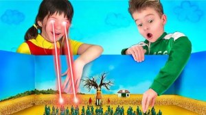 🤖 МОЯ МАМА — ВЛАДЕЛЕЦ ИГРЫ В КАЛЬМАРА?! 😱 Мои друзья устроили ОПАСНЫЙ ПОБЕГ из дома!
