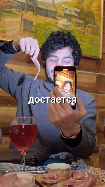 Рустам ШИКАРИ впервые пробует якутскую строганину! Выпуск уже на канале