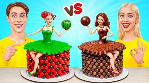 Челлендж. Шоколадная Еда vs Настоящая еда # Сумасшедший Челлендж от Multi DO Joy