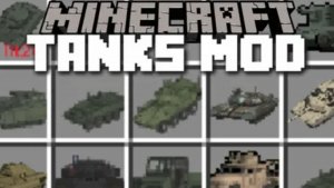 Minecraft мод на танки