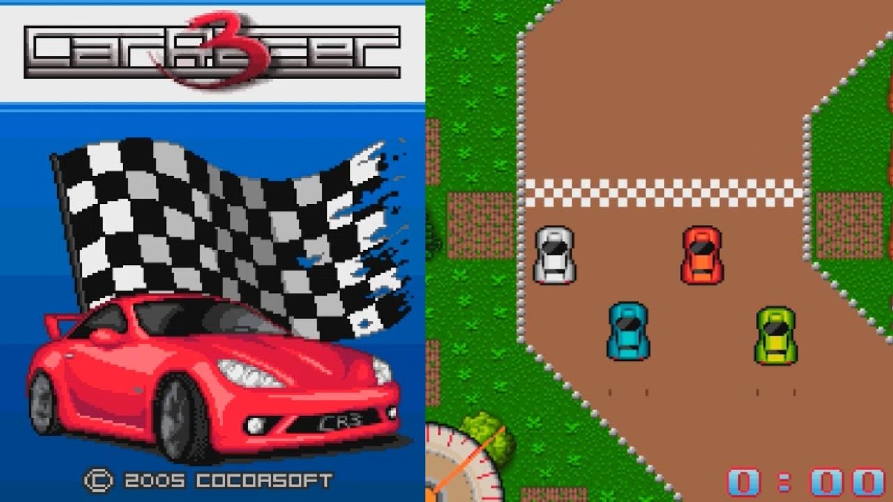 Car Racer 3 JAVA GAME (Cocoasoft 2005) FULL WALKTHROUGH смотреть онлайн