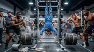 This Fake Cleaner Just Did The Most IMPOSSIBLE Gym Lift! 🤯