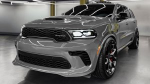 Dodge Durango SRT 2027 года — звук, интерьер и экстерьер.