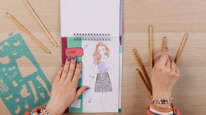 Make it real_Альбом для дизайна одежды с наклейками прелестная кошечка_3204