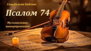 Библия. Псалом 74 с музыкальным оформлением.