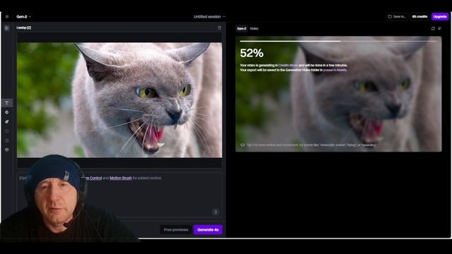 искусственный интеллект создаём видео!!!!