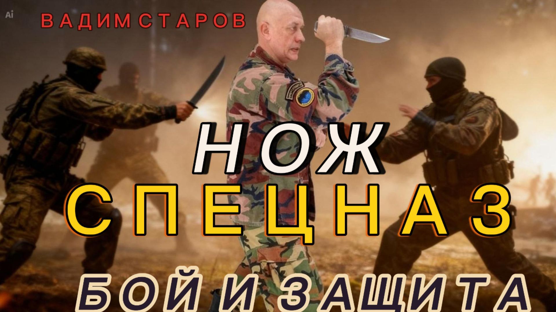 Ножевой Бой для военной разведки Вадим Старов Система Спецназ Нападение и Защита Рукопашный Бой АРБ