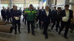 Владимир Якушев и Юрий Трутнев посетили судостроительный завод «Звезда».