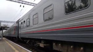Электровоз эп1м с рейсом Архангельск Адлер