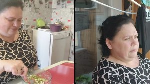 Домашний влог/ Готовлю и общаемся/Два вторых/ Как отметили окончание учёбы/Салат с творожным зерном/