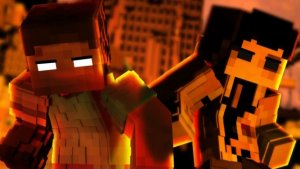 «No Fear!» - Herobrine Vs Lick - A Minecraft Fight Animation