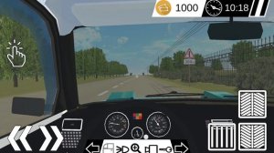 еду на машине в игре авто ретро Жигули