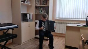 Калимуллин Ильсаф, 11 лет,  3 класс ,,Катюша» М.Блантер