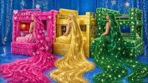 От ПИКСИ до РАПУНЦЕЛЬ! 💇♀️➡️👸 Безумные лайфхаки для волос и повседневные проблемы!