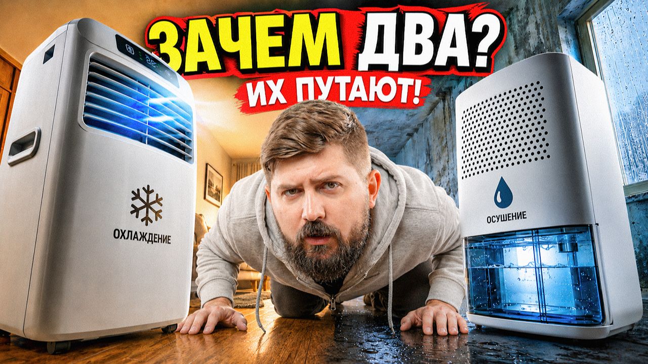 Мобильный кондиционер и осушитель воздуха: как работают и чем отличаются? смотреть онлайн