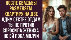 Истории из жизни | После свадьбы разменяем квартиру | Аудио рассказы | Жизненные истории