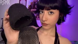 АСМР/ASMR ЦАРАПАНЬЕ МИКРОФОНА СО ЗВУКАМИ РТА 👄