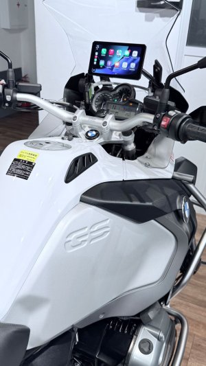 2015 BMW R1200GS Adventure Alpine White CarPlay 31K (VIN WB10***2081)