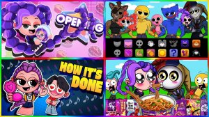 Спрунки x Poppy Playtime 5 🎬 Лили, Рори, Прототип & Истории Хагги & Битвы