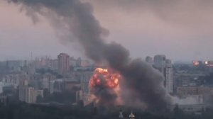 Ракеты в Киев прилетают