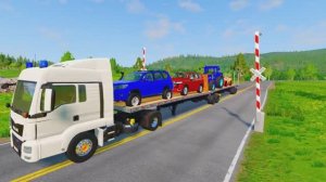 МУЛЬТИК ПРО МАШИНКИ Молния Маквин и Огромный Грузовик Эвакуатор 🚚 Тест на Прочность в Ямах Часть 7