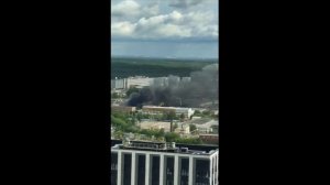 ГОРИТ МОСКВА. ОЧЕРЕДНОЙ ПОЖАР....