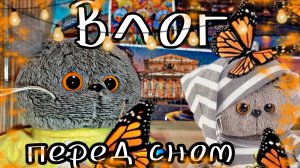🌙ВЛОГ: ПЕРЕД СНОМ⭐ С БАСИКАМИ 🎥 басики влог